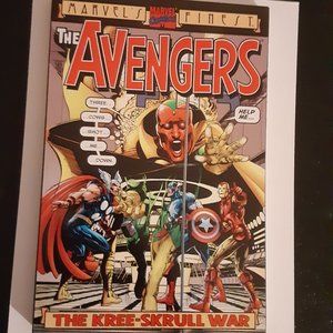 AVENGERS THE KREE / SKRULL WAR WRITTEN BY ROY THOMAS